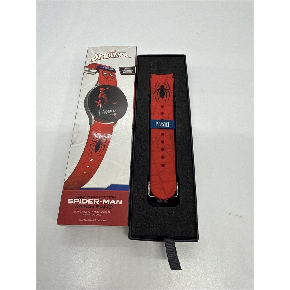 Mobyfox- Marvel Spiderman Samsung Smartwatch Band New